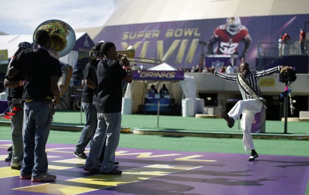 Super Bowl XLVII pregame